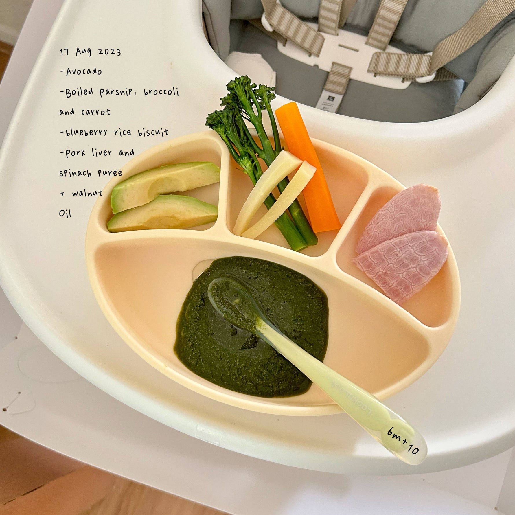 Loomie Daily Meal #06 - 6m+ Iron-Rich Start, Gentle Textures