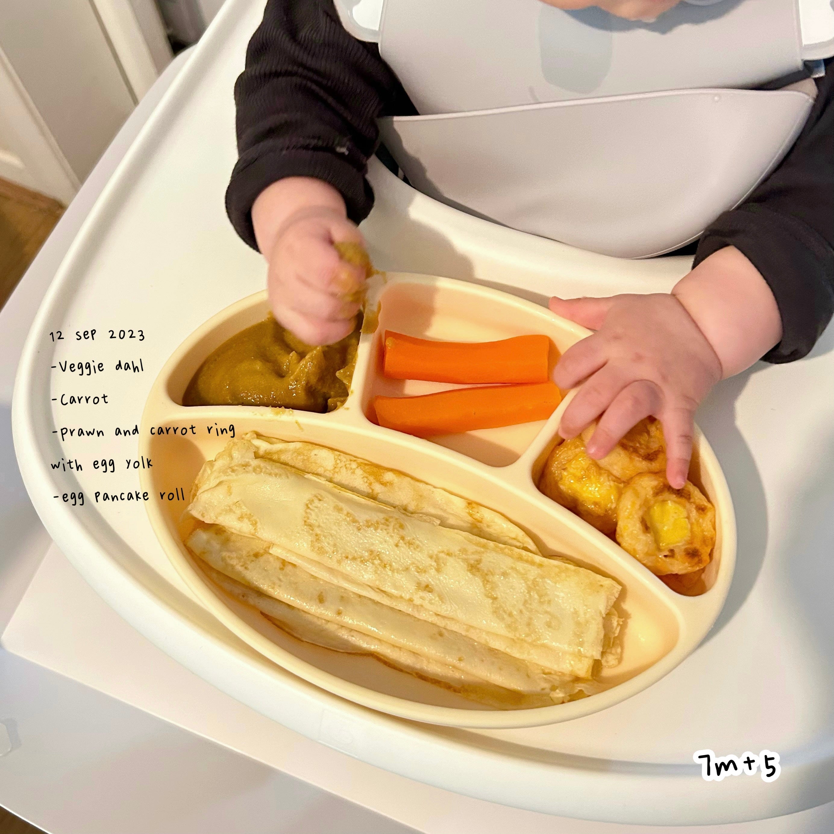 Loomie Daily Meal #06 - 7m+ Baby’s First Pancake Party