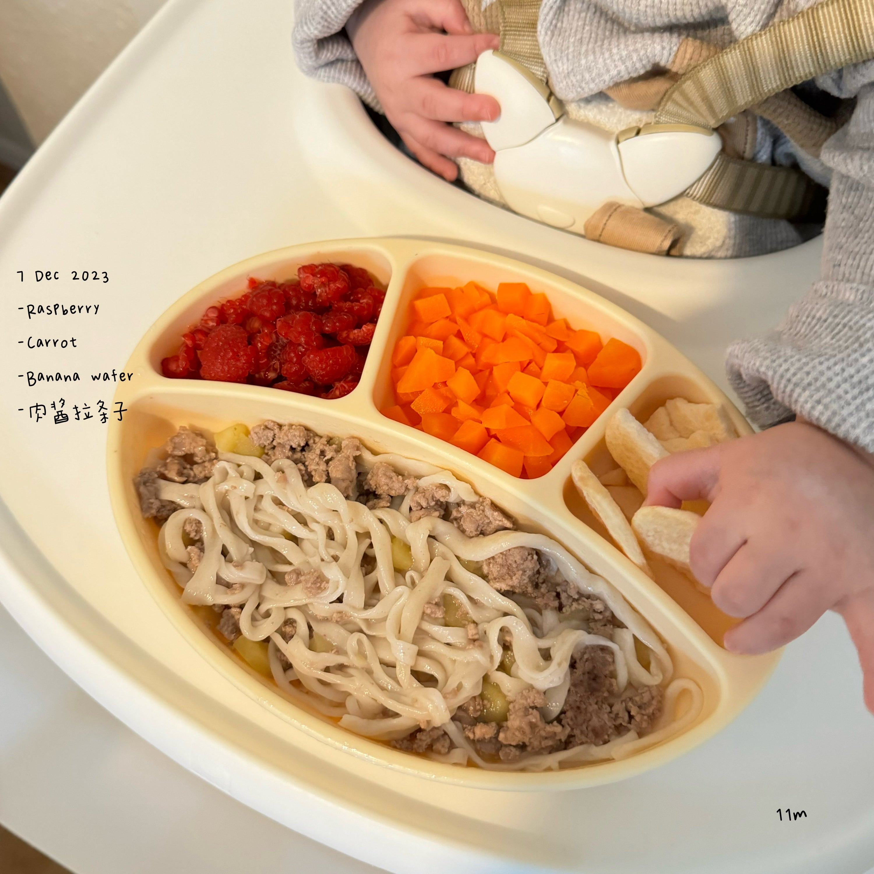 Loomie Daily Meal #01 – 11m Noodle Fun