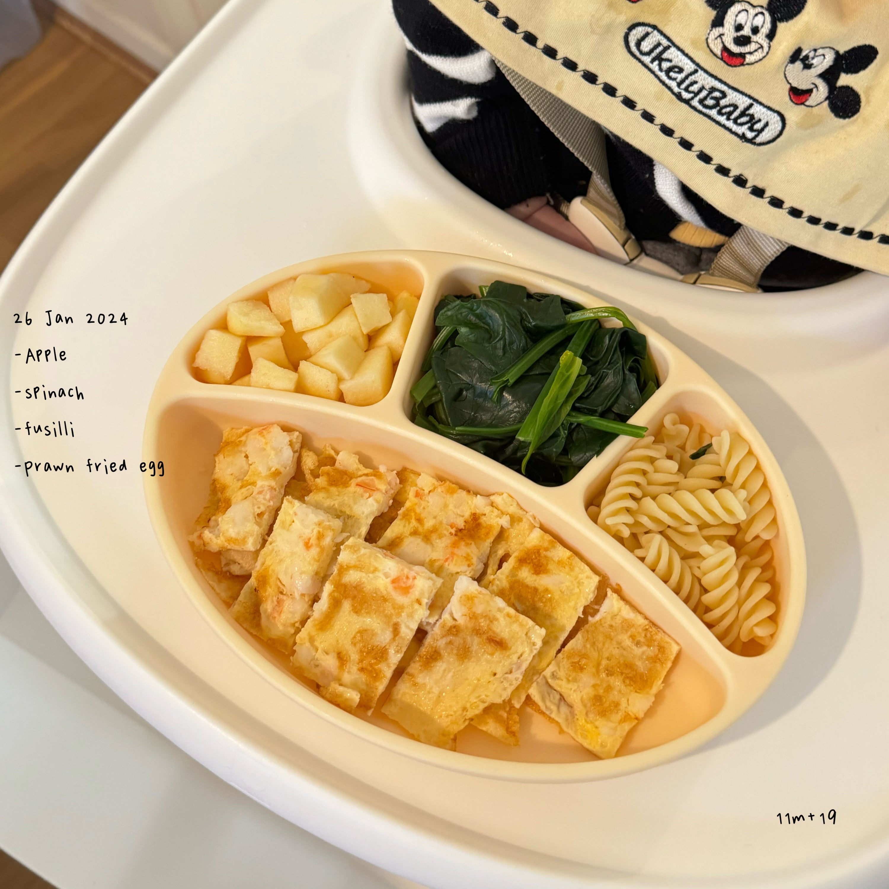 Loomie Daily Meal #12 – 11m Protein & Greens Plate