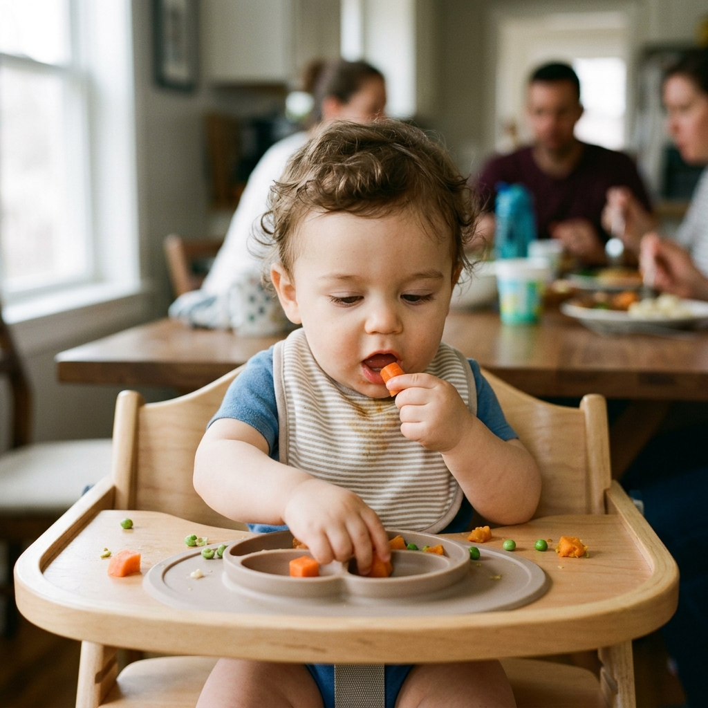 Weaning at 8 Months: Iron & Finger Foods