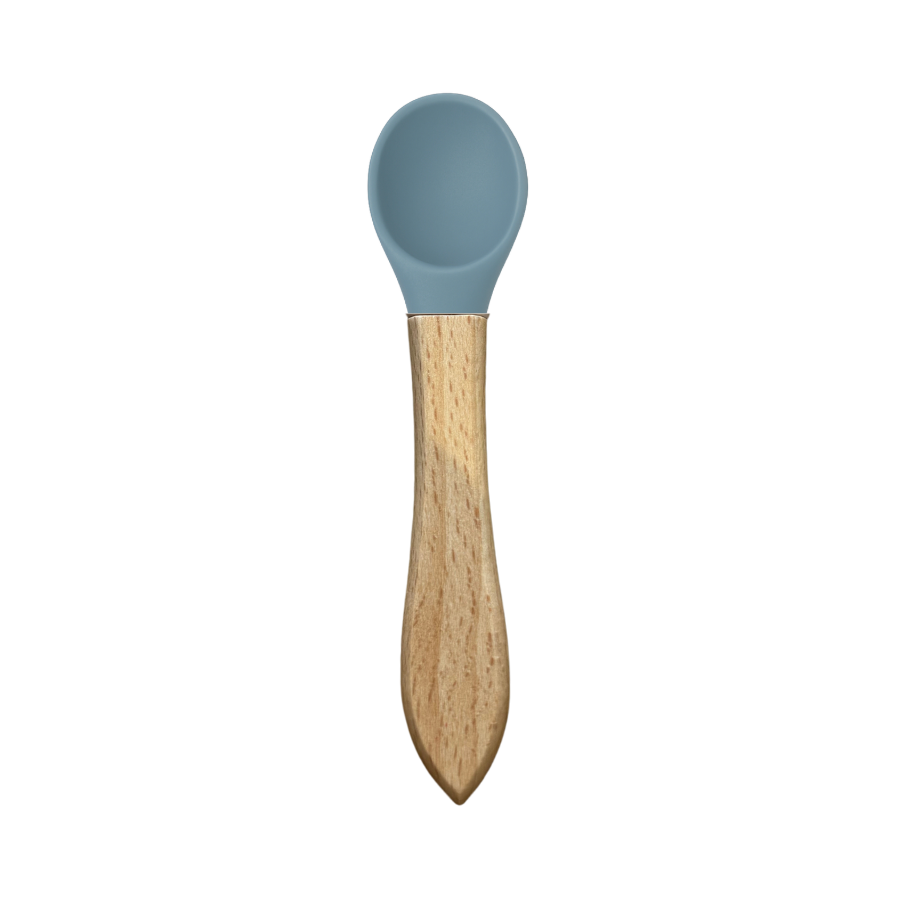 Toddler Spoon with wooden handle