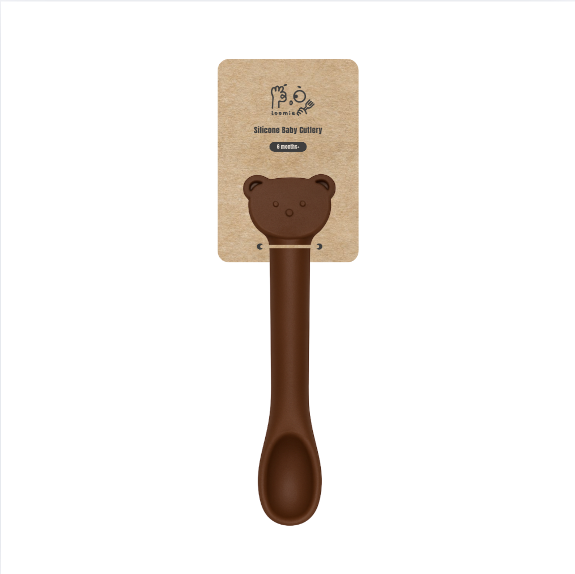 Teddy Silicone Spoon